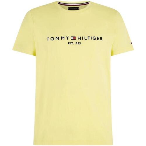 Kleidung Herren T-Shirts Tommy Hilfiger  Gelb