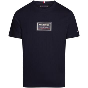 Kleidung T-Shirts Tommy Hilfiger  Blau