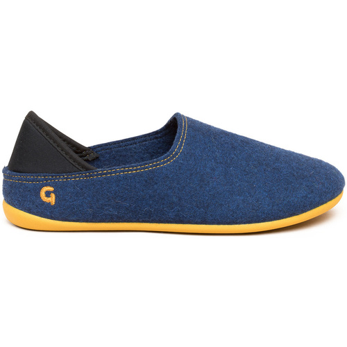 Schuhe Pantoffel Stegmann Wool Slip-On Blau