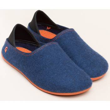 Schuhe Pantoffel Stegmann Wool Slip-On Blau