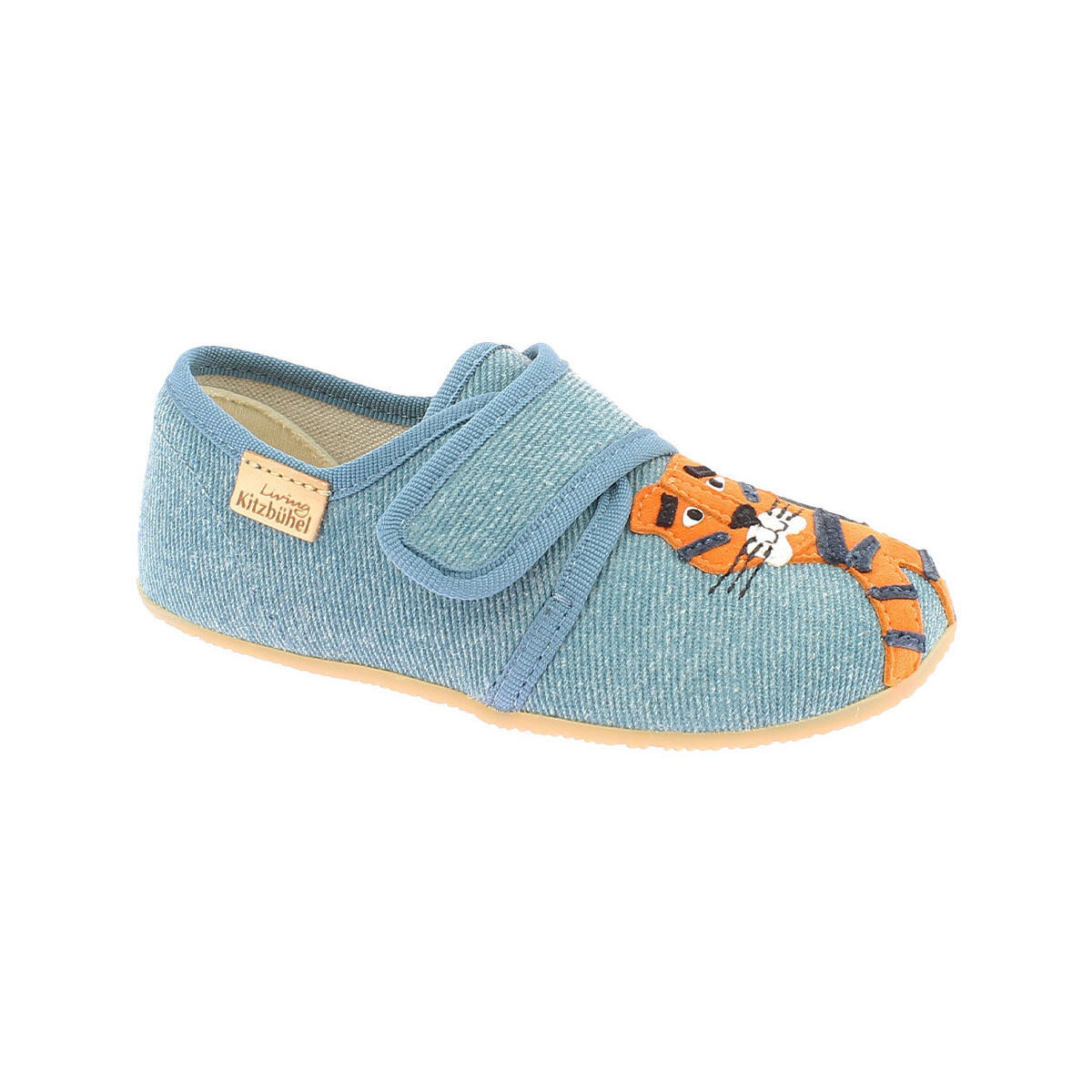 Schuhe Kinder Pantoffel Kitzbuehel Cotton Blau