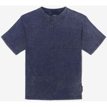 Kleidung Jungen T-Shirts & Poloshirts Le Temps des Cerises T-shirt SAROBO Blau