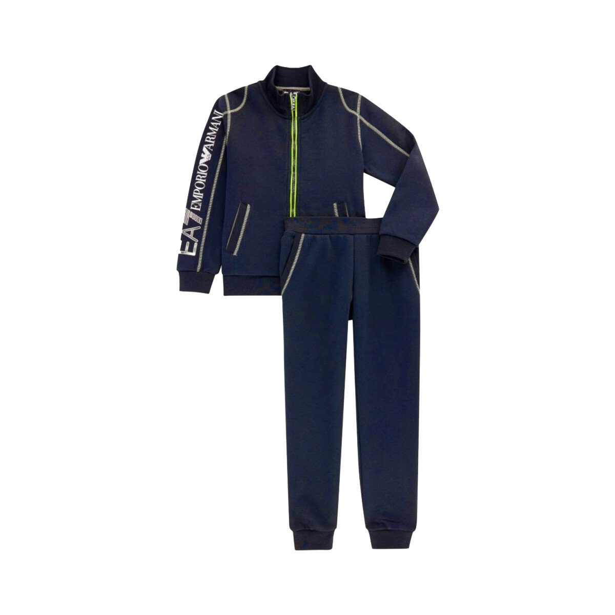 Kleidung Jungen Jogginganzüge Emporio Armani EA7 6YBV53-BJ07Z Blau