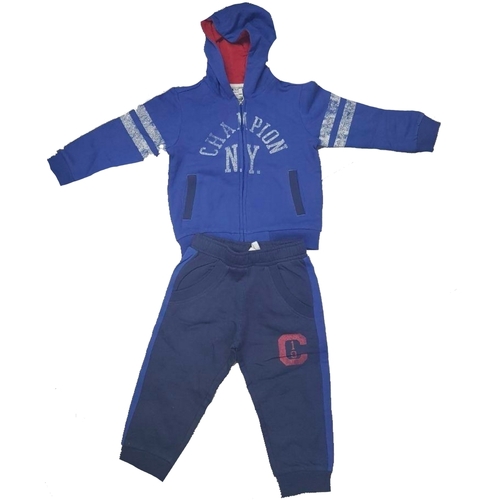 Kleidung Kinder Jogginganzüge Champion 501471 Blau