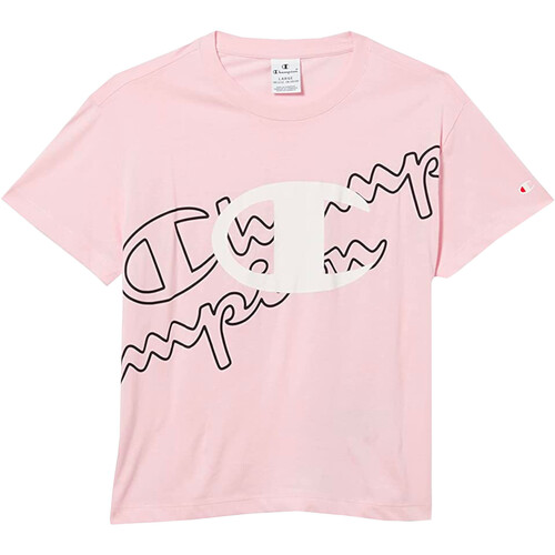 Kleidung Mädchen T-Shirts Champion 403809 Rosa