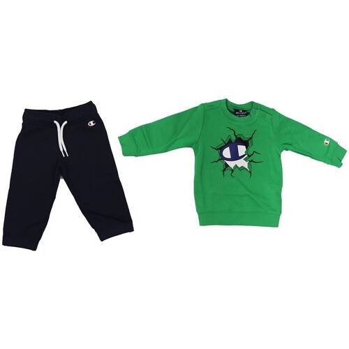 Kleidung Kinder Jogginganzüge Champion 305285 Grün