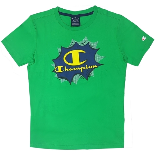 Kleidung Jungen T-Shirts Champion 305209 Grün