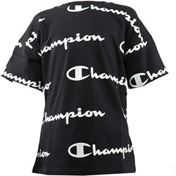 Kleidung Jungen T-Shirts Champion 305183 Schwarz