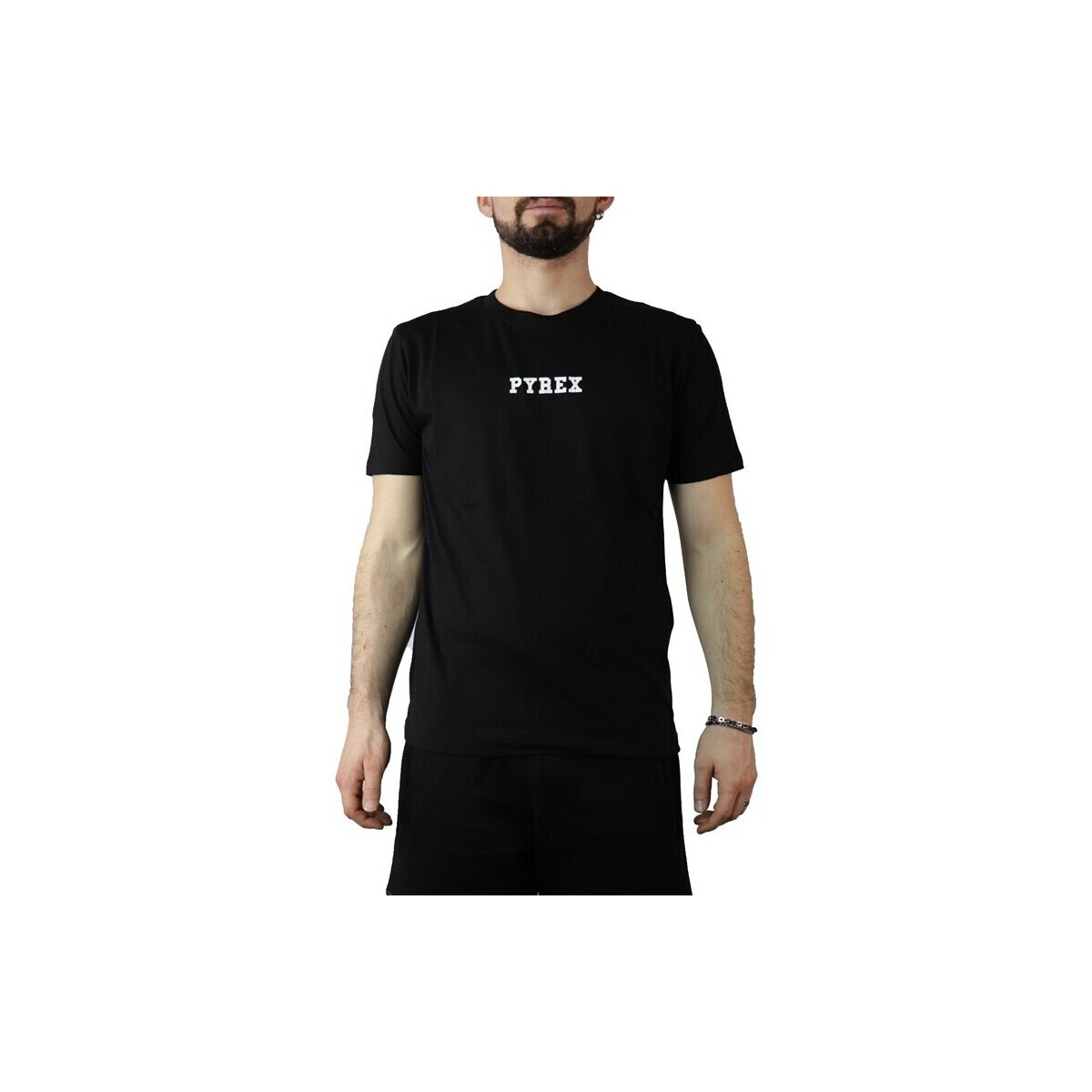 Kleidung Herren T-Shirts Pyrex 40898 Schwarz