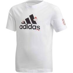 Kleidung Jungen T-Shirts adidas Originals FM4473 Weiss