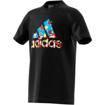 Kleidung Jungen T-Shirts adidas Originals FM4490 Schwarz