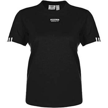Kleidung Damen T-Shirts adidas Originals FM4884 Schwarz