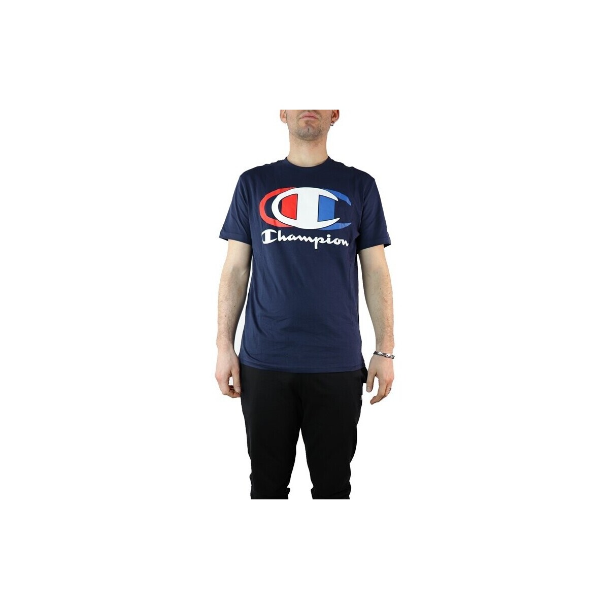 Kleidung Herren T-Shirts Champion 214309 Blau