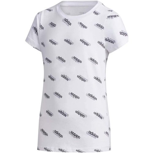 Kleidung Mädchen T-Shirts adidas Originals FM0750 Weiss