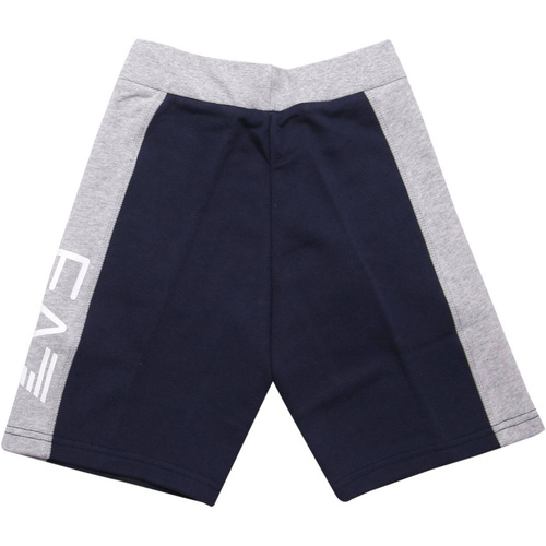 Kleidung Jungen Shorts / Bermudas Emporio Armani EA7 3ZBS53-BJ11Z Blau