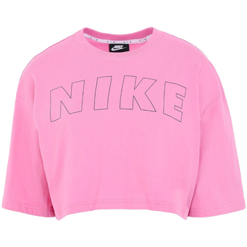 Kleidung Damen T-Shirts Nike CJ3059 Rosa