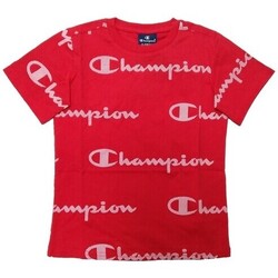 Kleidung Jungen T-Shirts Champion 305171 Rot