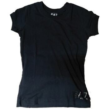 Kleidung Damen T-Shirts Emporio Armani EA7 283054-9S201 Schwarz
