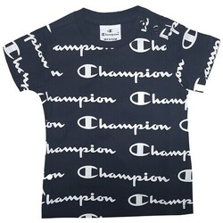 Kleidung Kinder T-Shirts Champion 403887 Schwarz