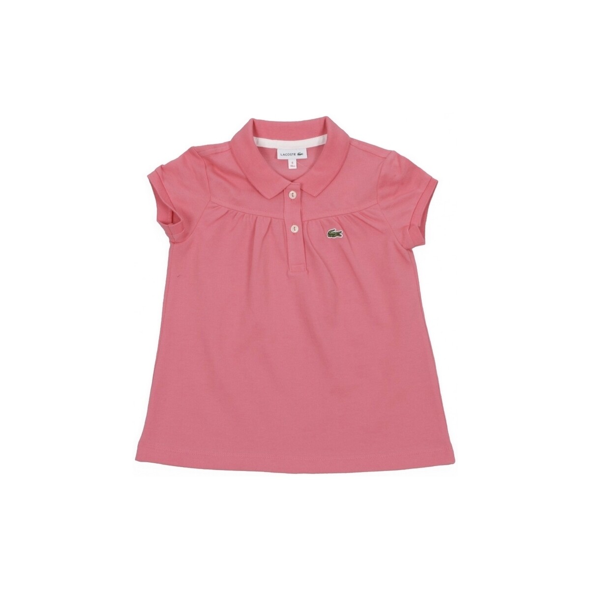 Kleidung Mädchen T-Shirts Lacoste PJ4106 Rosa