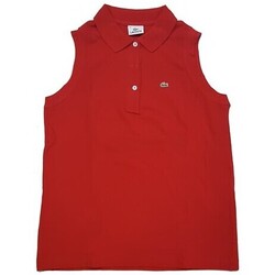 Kleidung Damen Polohemden Lacoste L1430 Rot