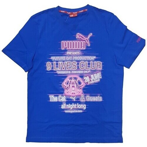 Kleidung Herren T-Shirts Puma 812245 Blau