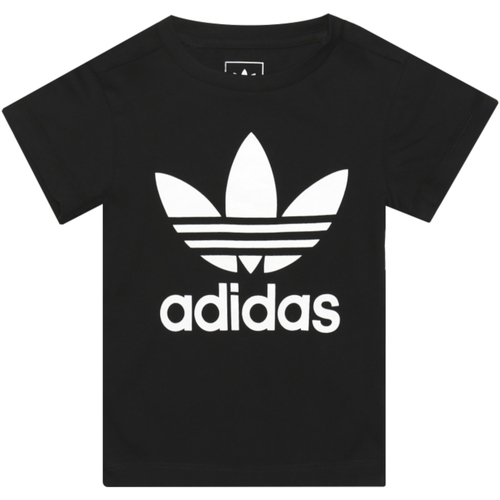 Kleidung Mädchen T-Shirts adidas Originals CD8439 Schwarz