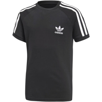 Kleidung Jungen T-Shirts adidas Originals CE1065 Schwarz