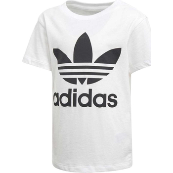 Kleidung Jungen T-Shirts adidas Originals D98852 Weiss