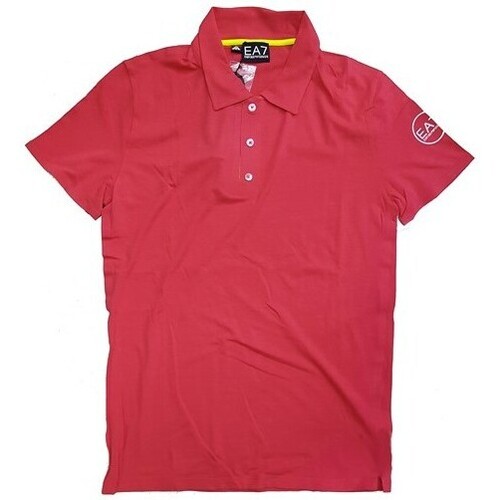 Kleidung Herren Polohemden Emporio Armani EA7 273033-9S109 Rot