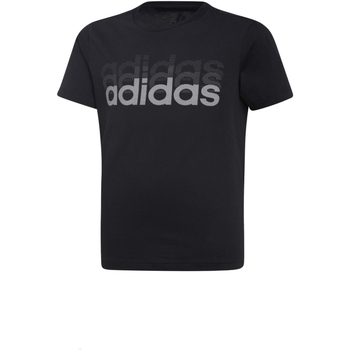 Kleidung Jungen T-Shirts adidas Originals DI0360 Schwarz