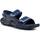 Schuhe Herren Sandalen / Sandaletten Rider 82816 Blau