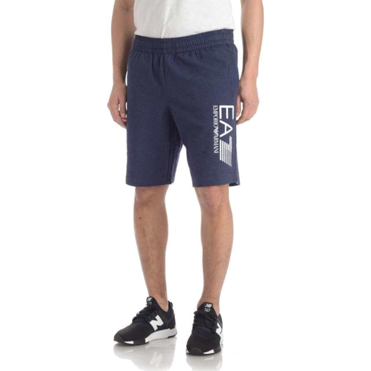 Kleidung Herren Shorts / Bermudas Emporio Armani EA7 3ZPS73-PJ05Z Blau