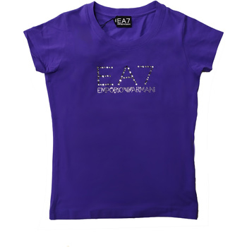 Kleidung Damen T-Shirts Emporio Armani EA7 283103-0S201 Violett