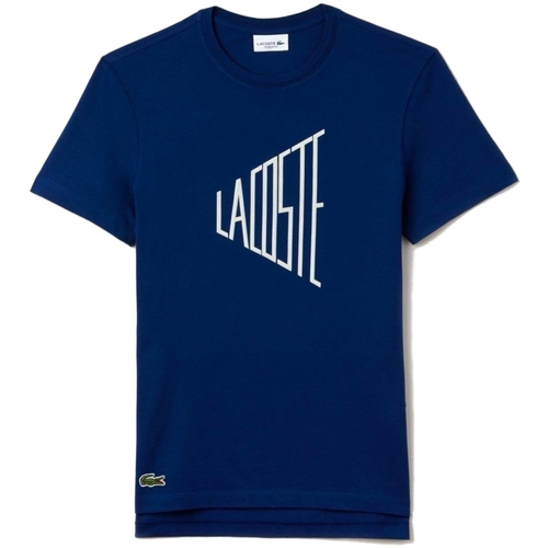 Kleidung Herren T-Shirts Lacoste TH3209 Blau