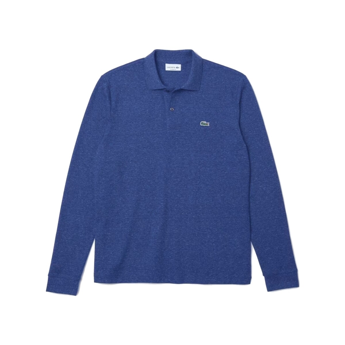 Kleidung Herren Langärmelige Polohemden Lacoste L1313 Blau