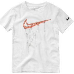 Kleidung Jungen T-Shirts Nike 86G891 Weiss