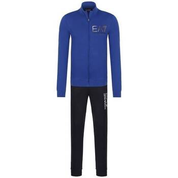 Kleidung Herren Jogginganzüge Emporio Armani EA7 6YPV53-PJ05Z Blau