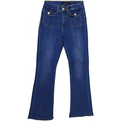 Kleidung Damen Flare Jeans/Bootcut Café Noir C7JJ6100 Blau
