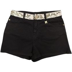 Kleidung Damen Shorts / Bermudas Café Noir JJ6320 Schwarz