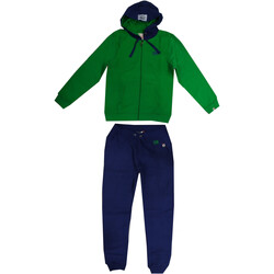 Kleidung Herren Jogginganzüge Leone LSM869+PANT Grün