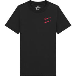 Kleidung Jungen T-Shirts Nike CZ1823 Schwarz