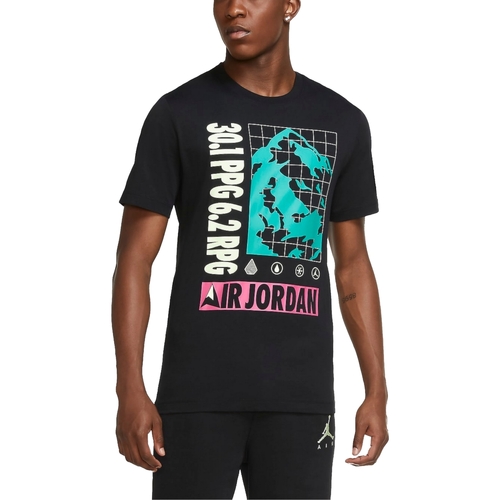 Kleidung Herren T-Shirts Nike CT3710 Schwarz