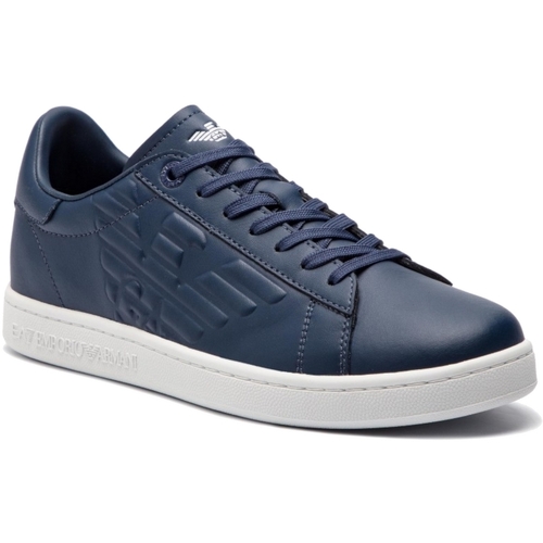 Schuhe Herren Sneaker Emporio Armani EA7 X8X001-XCC51 Blau