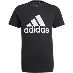 Kleidung Jungen T-Shirts adidas Originals GN3999 Schwarz