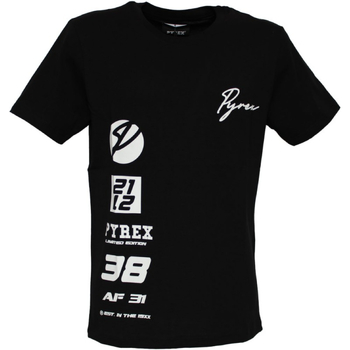 Kleidung Herren T-Shirts Pyrex 42172 Schwarz
