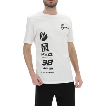 Kleidung Herren T-Shirts Pyrex 42172 Weiss
