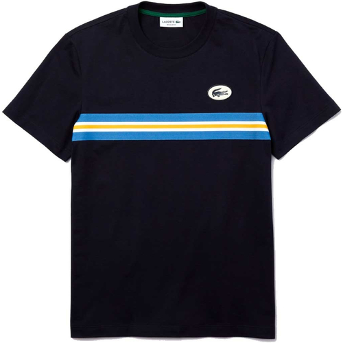 Kleidung Herren T-Shirts Lacoste TH0170 Blau
