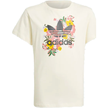 Kleidung Mädchen T-Shirts adidas Originals GN4216 Weiss