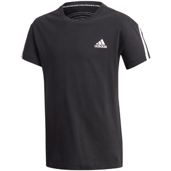 Kleidung Jungen T-Shirts adidas Originals GE0659 Schwarz